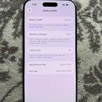 Mint Apple iPhone Air - Unlocked, 256 GB, Sky Blue, A3260