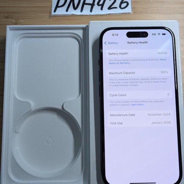 Apple iPhone 15 - Unlocked, 128 GB, Black, A2846