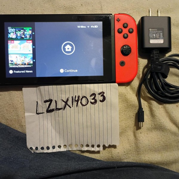 Nintendo Switch - 32 GB, Red & Blue