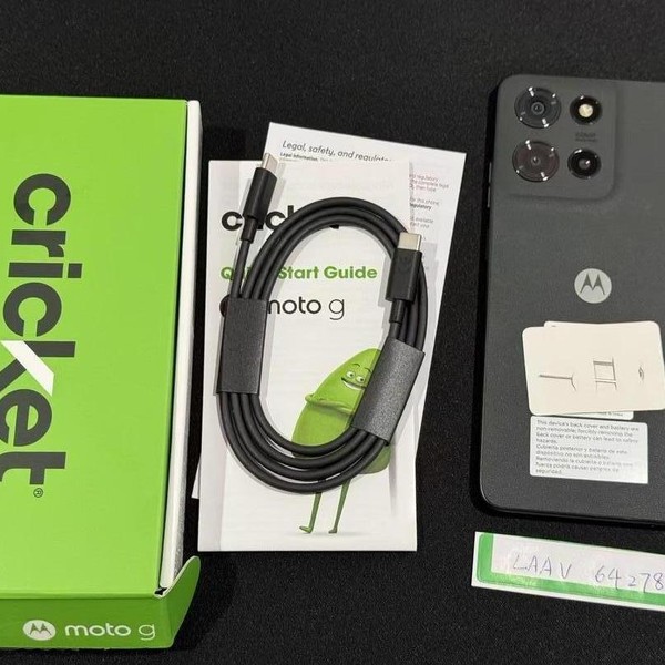 Moto G 5G (2025) - Cricket, Gray, 128 GB