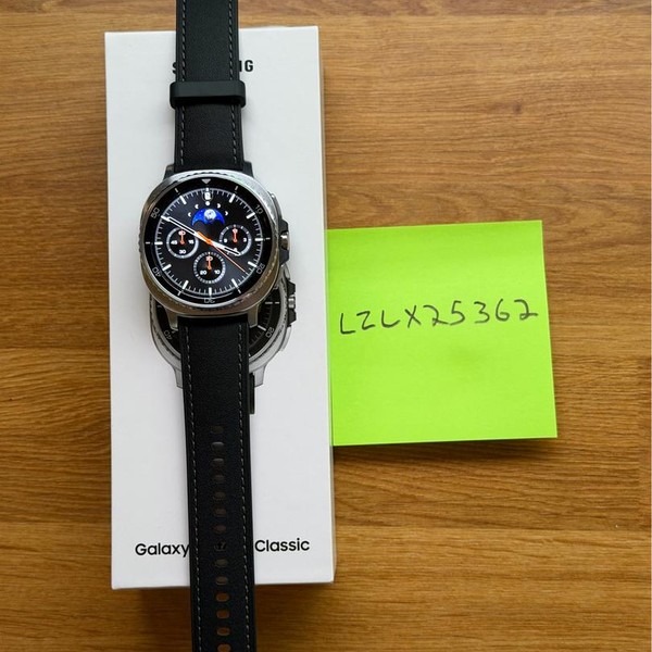 Samsung Galaxy Watch8 Classic - Wi-Fi, Black, SM-L500, 46mm