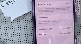 Mint
													Apple iPhone 16 - Unlocked, Black, 256 GB, A3081, photo 1 of 11