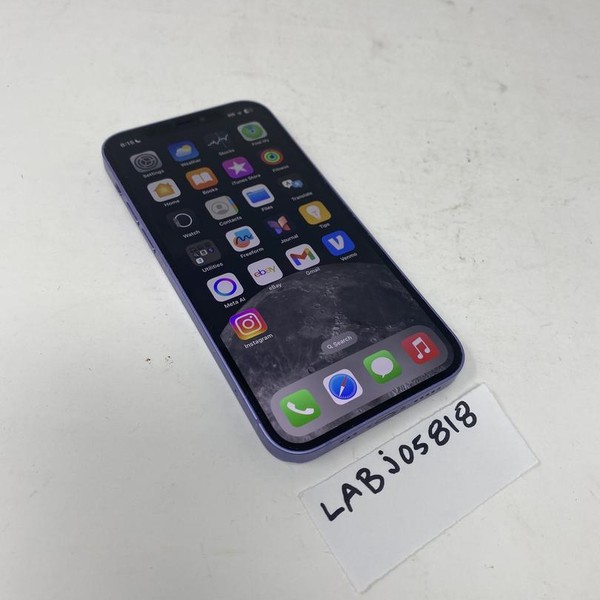 Apple iPhone 12 - Unlocked, 256 GB, Purple, A2172