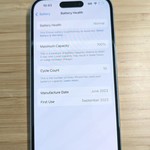 Good Apple iPhone 15 - Unlocked, 128 GB, Blue, A2846