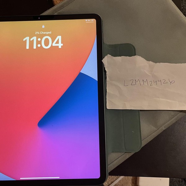 Apple iPad Pro 11 inch 2018 - Wi-Fi, 64 GB, Gray, A1980