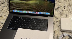 Mint
													MacBook Pro 2021 - 16" - Apple M1 Pro 10-core, Gray, 1 TB, 16 GB, photo 1 of 13