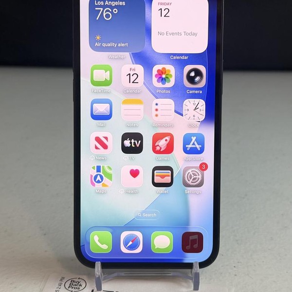 Apple iPhone 16e - Unlocked, 128 GB, Black, A3212