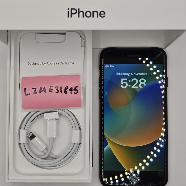 Apple iPhone SE 3rd Gen 2022 - Unlocked, 64 GB, Midnight, A2595