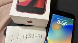 Good
													Apple iPhone SE 2nd Gen 2020 - AT&T, Red, 256 GB, A2275, photo 1 of 2