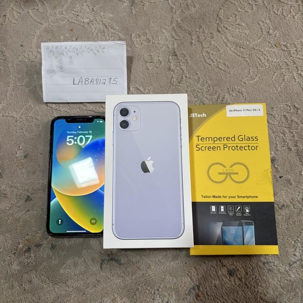 Apple iPhone 11 - T-Mobile, 64 GB, Purple, A2111