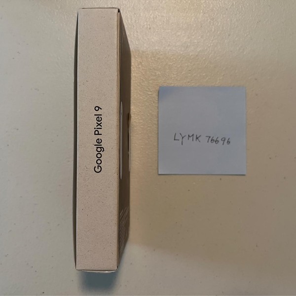 Google Pixel 9 - Unlocked, 128 GB, Obsidian, 12 GB, G2YBB