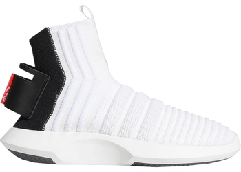 adidas Crazy 1 Adv Sock White Black Red for sale