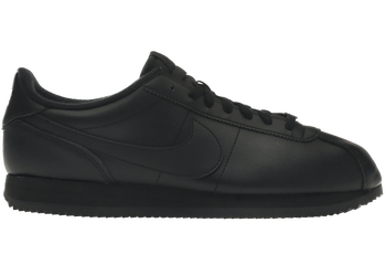 Nike Cortez Basic Leather Triple Black for sale