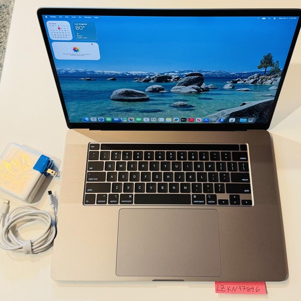 MacBook Pro 2019 - 16 inch - 1 TB, Gray, 32 GB, Intel Core i9