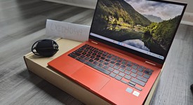Good
													Samsung Galaxy Chromebook 2 - I3, Red, 128 GB, 8 GB, photo 1 of 5