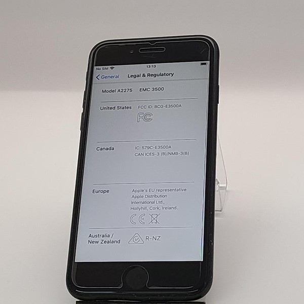 Apple iPhone SE 2nd Gen 2020 - Unlocked, 64 GB, Black, A2275