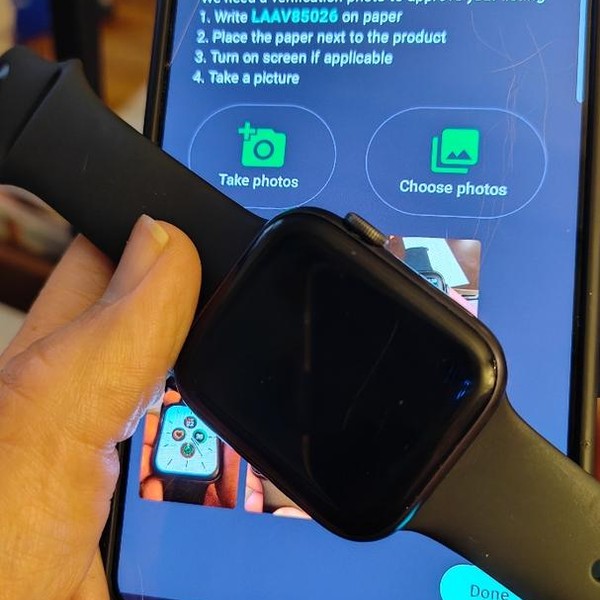 Apple Watch Series 4 44mm - Gray, A1978 - GPS, Aluminum