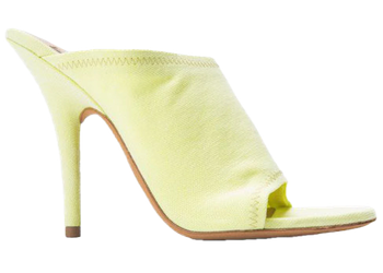 Yeezy Sandal Stretch 110MM Faded Neon Yellow Season 6 for sale