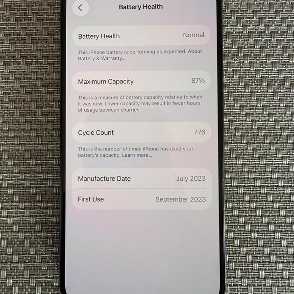 Apple iPhone 15 Pro - AT&T, 512 GB, Blue, A2848