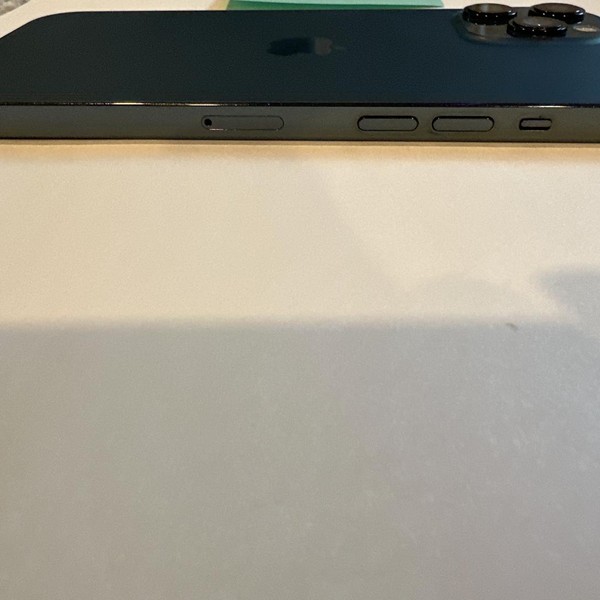 Apple iPhone 12 Pro Max - Unlocked, 128 GB, Pacific Blue, A2342