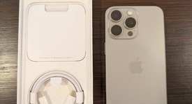 Good
													Apple iPhone 15 Pro Max - Unlocked, Natural, 256 GB, A2849, photo 2 of 11