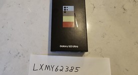 New
													Samsung Galaxy S23 Ultra - Unlocked, Red, 256 GB, 8 GB, SM-S918U1, photo 1 of 3