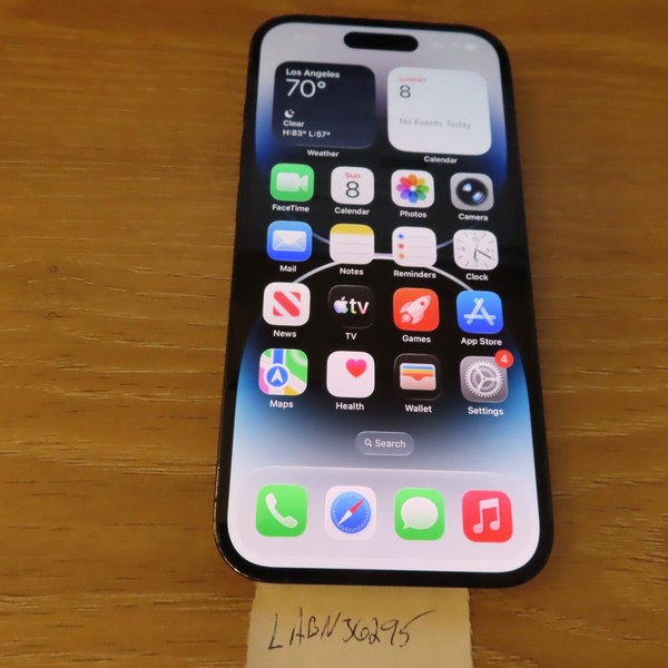 Apple iPhone 14 Pro - Unlocked, 128 GB, Black, A2650