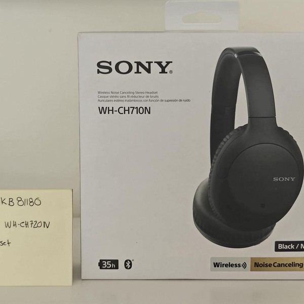 Sony WH-CH720N - Black