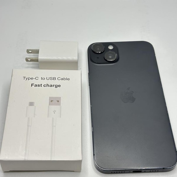 Apple iPhone 15 Plus - Unlocked, 128 GB, Black, A2847