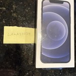 New Apple iPhone 12 - T-Mobile, 64 GB, Black, A2172