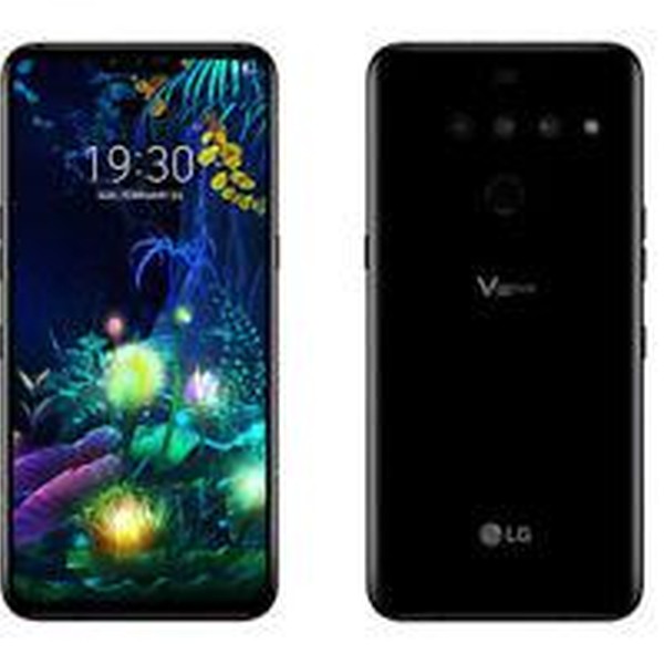 LG V50 ThinQ 5G - Verizon, 128 GB, Black, 6 GB, LM-V450VM