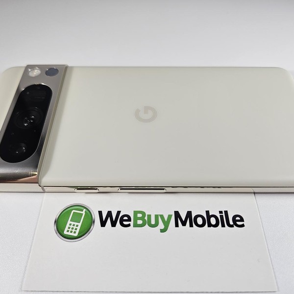 Google Pixel 8 Pro - Unlocked, Porcelain, 128 GB, 12 GB, G1MNW, mmWave 5G