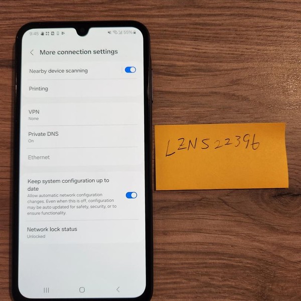 Samsung Galaxy A15 5G - Unlocked, 128 GB, Black & Blue, 4 GB