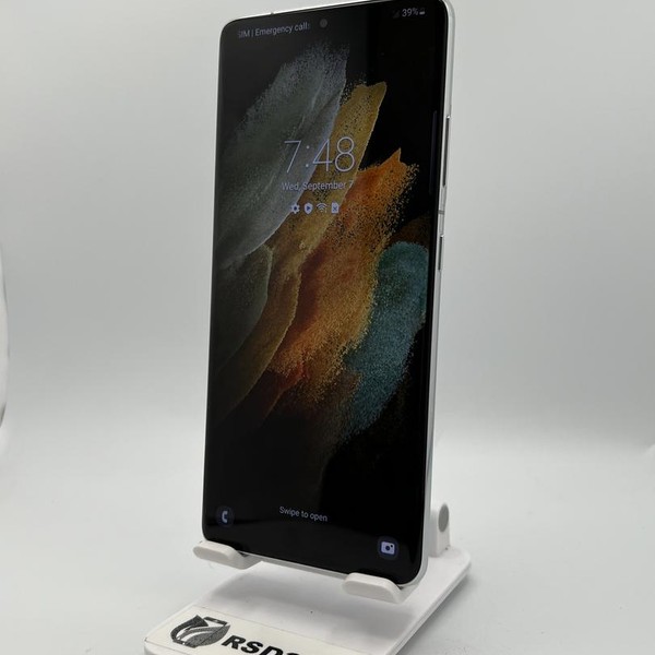 Samsung Galaxy S21 Ultra 5G - Unlocked, 128 GB, Silver, 12 GB, SM-G998U1