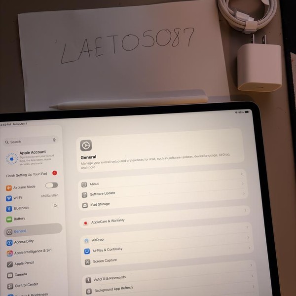 Apple iPad Air 13 inch (M3) 2025 - Wi-Fi, 128 GB, Starlight