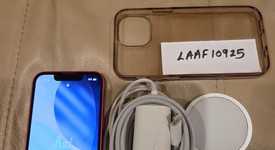 Good
													Apple iPhone 13 Mini - Unlocked, Red, 128 GB, A2481, photo 2 of 3