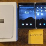 Good Microsoft Surface Duo - Unlocked, 256 GB, White, 6 GB