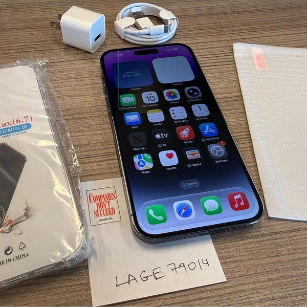 Apple iPhone 14 Pro Max - Unlocked, 512 GB, Purple, A2651