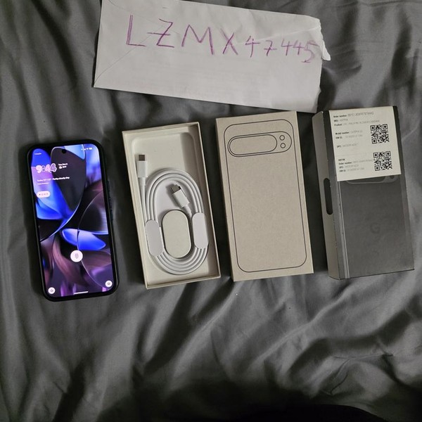 Google Pixel 9 Pro XL - Unlocked, 256 GB, Obsidian, 16 GB, GGX8B