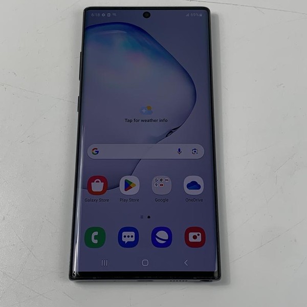 Samsung Galaxy Note 10 Plus - Verizon, 256 GB, Black, 12 GB, SM-N975U