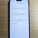 Fair Apple iPhone 15 - Unlocked, 128 GB, Black, A2846