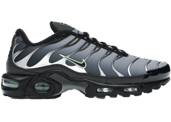 Nike Air Max Plus Black Particle Grey Vapour Green for sale