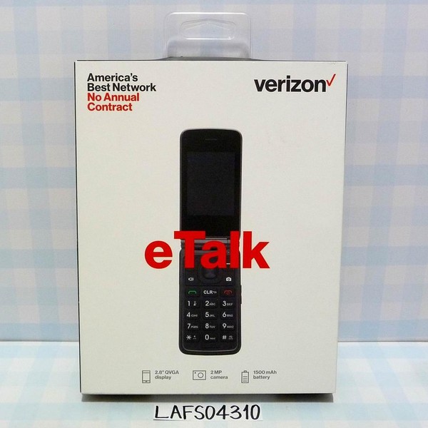 KAZUNA eTalk - Verizon, Black