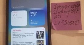 Good
													Apple iPhone Xr - AT&T, Black, 128 GB, A1984, photo 1 of 4