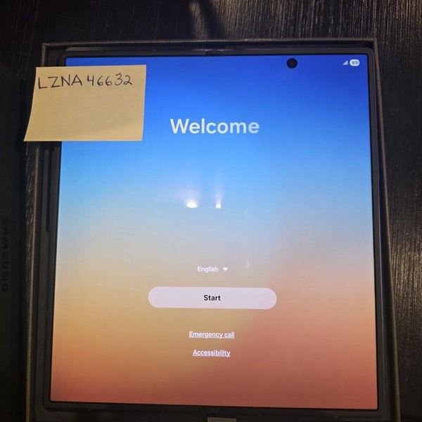 Samsung Galaxy Z Fold7 - Unlocked, 1 TB, Blue Shadow, 16 GB, SM-F966U1