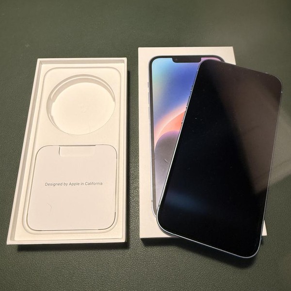 Apple iPhone 14 - Unlocked, 128 GB, Blue, A2649