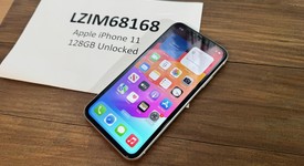 Good
													Apple iPhone 11 - Unlocked, White, 128 GB, A2111, photo 1 of 4