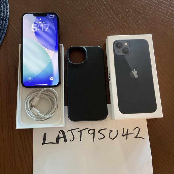 Apple iPhone 13 - Unlocked, 128 GB, Midnight, A2482
