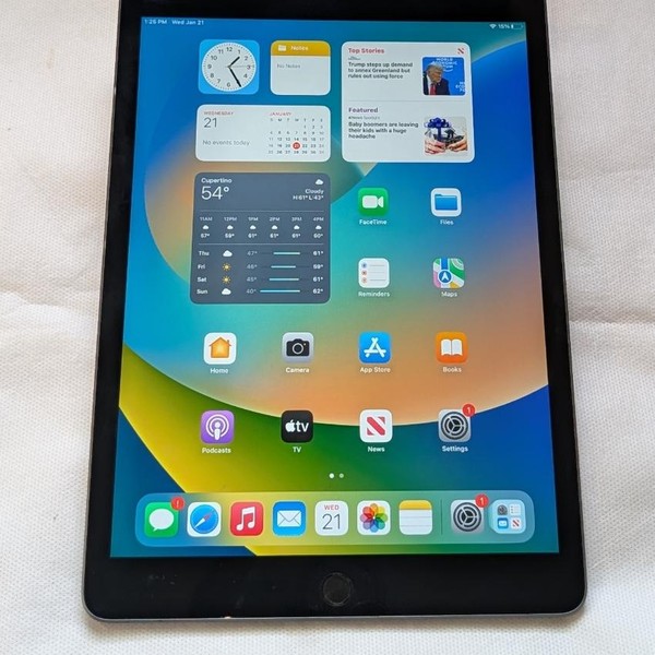 Apple iPad 8th Gen - Unlocked, Gray, 32 GB, A2428