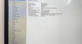 Fair
													MacBook Air 2020 - 13" - Apple M1, Gray, 128 GB, 8 GB, photo 3 of 14